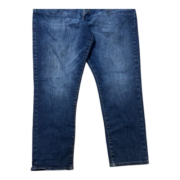 Lucky Brand Jeans Men 38x30 Blue Denim 410 Athletic Straight Medium Wash Stretch - Picture 3 of 14